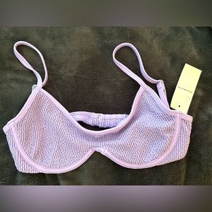 Abercrombie violet bikini top
